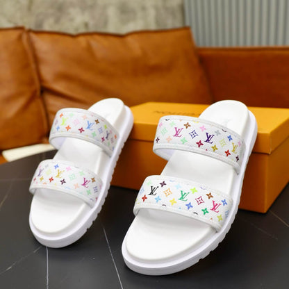 Casual Colorful Jacquard Slippers