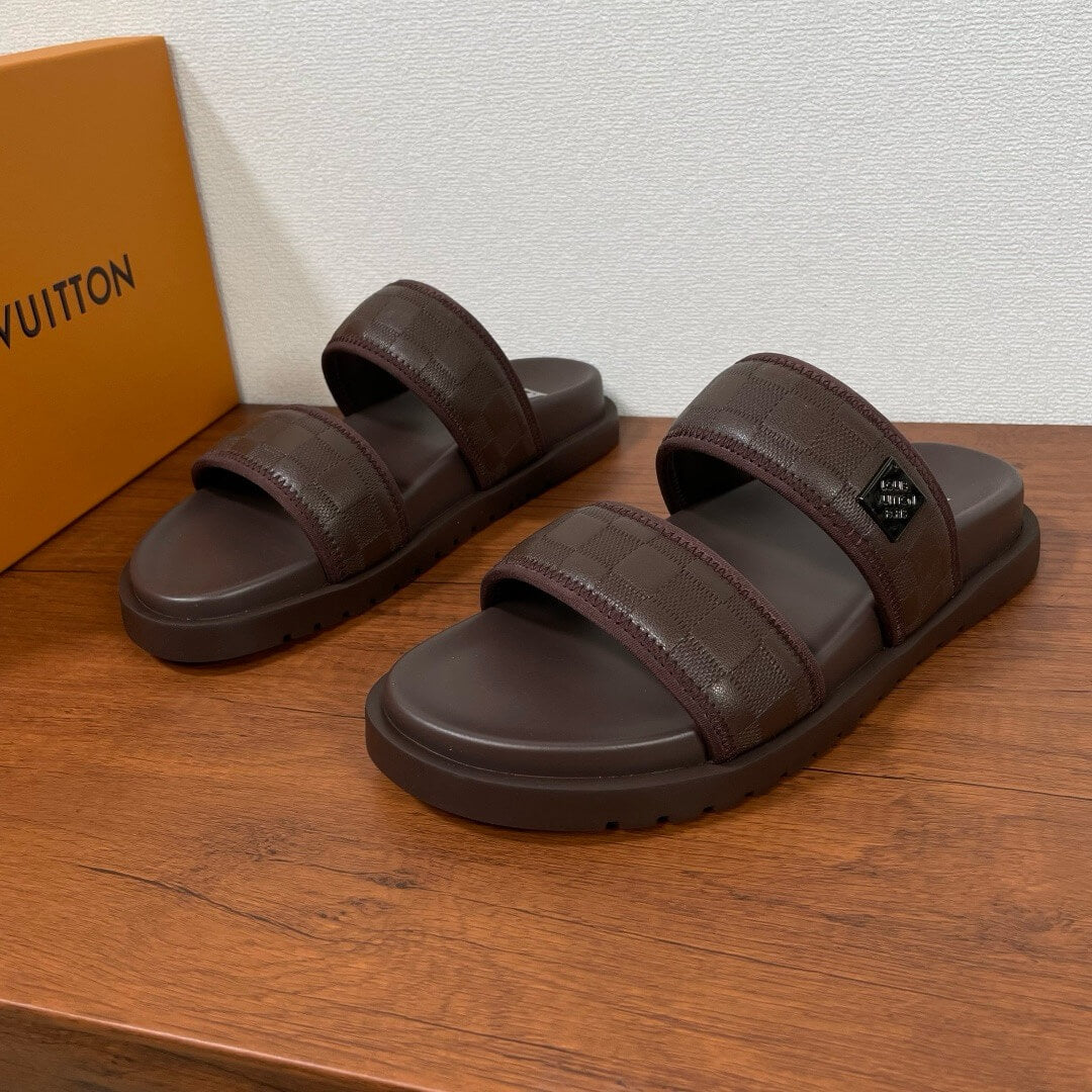 Classic Checkered Casual Slippers
