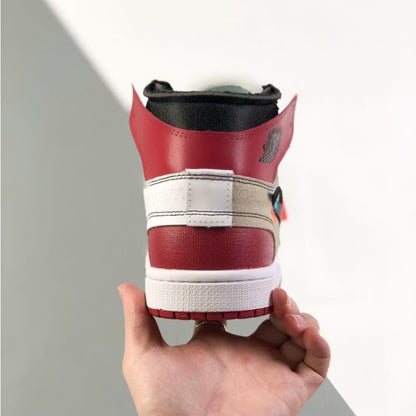 Classic red sneakers