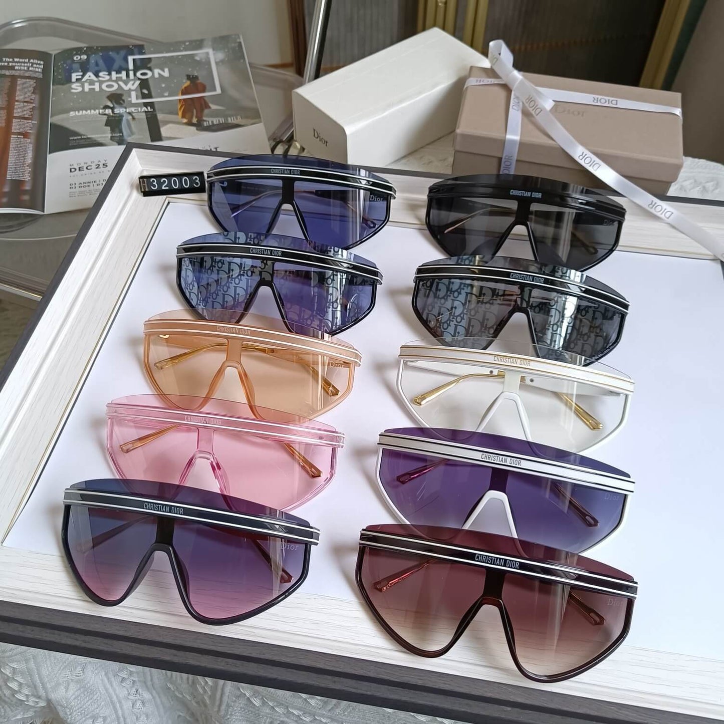 Fashion One-Piece Sports Sunglasses