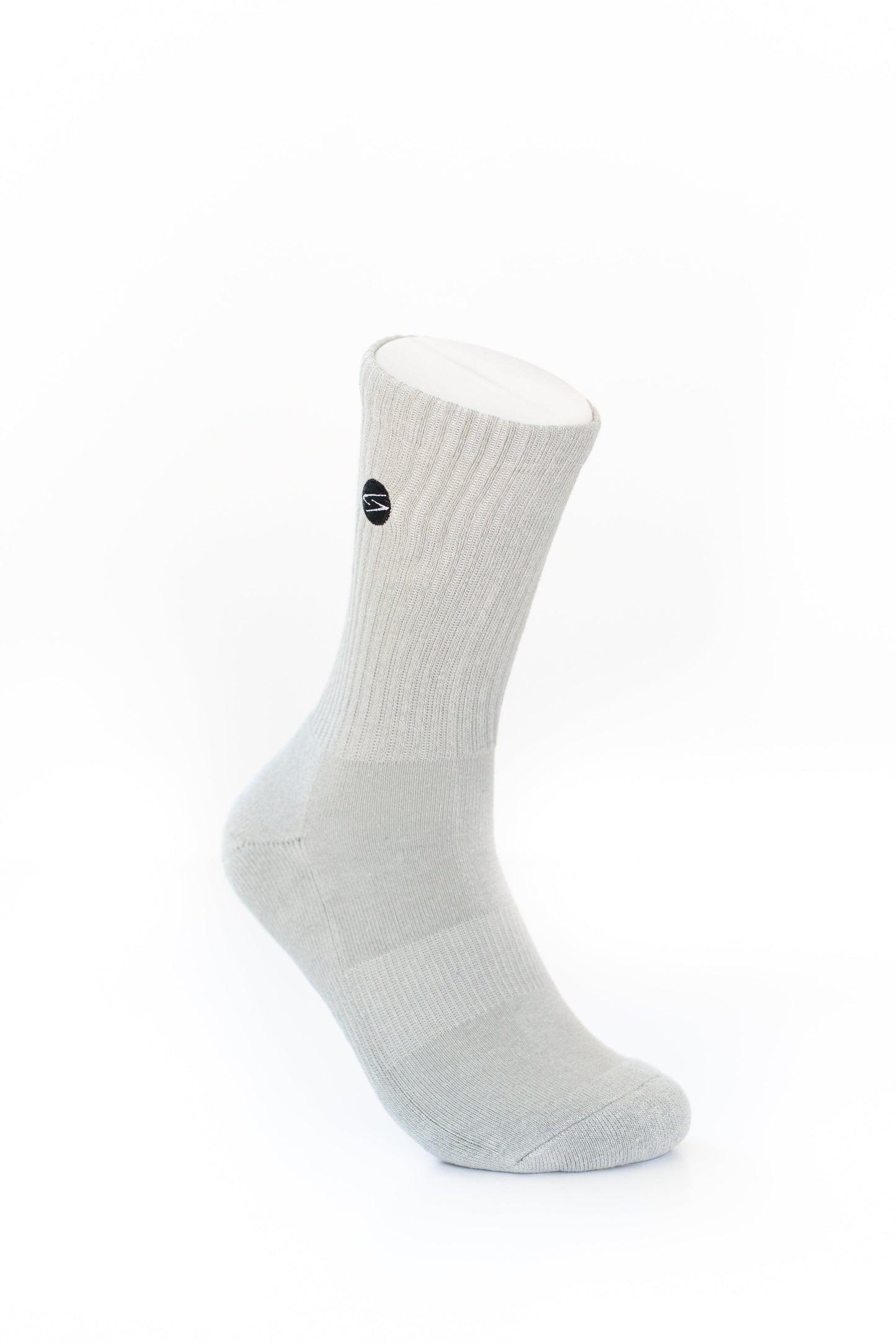 Grey Crew Sock