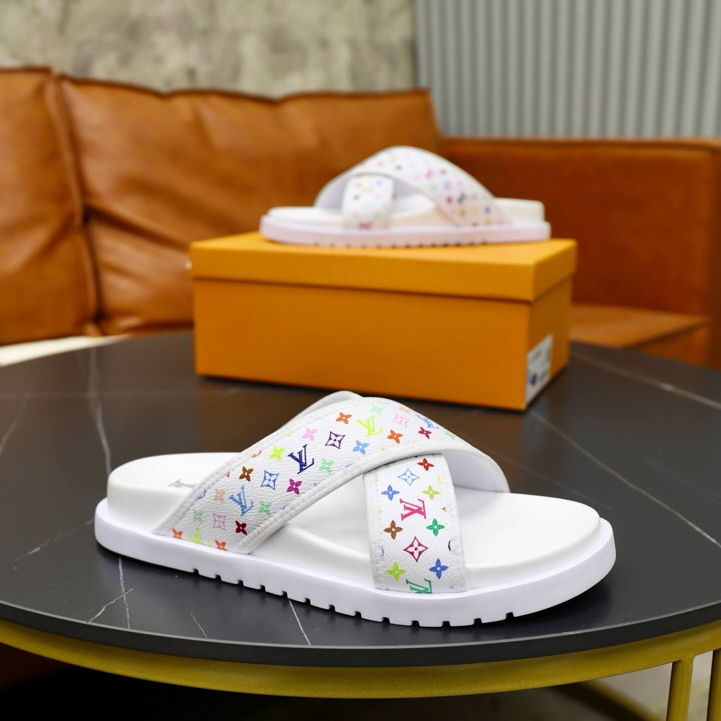 Colorful Jacquard Slippers