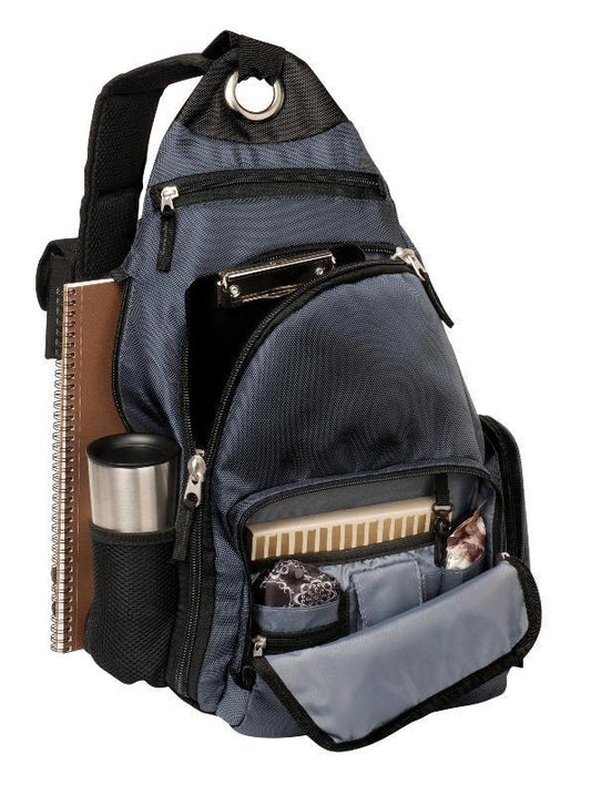 Cool Sling Pack Backpack with 15 in Laptop Sleeve