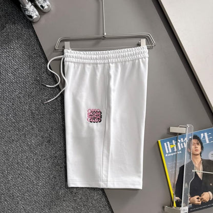 3D Shadow Knit Embroidered Shorts
