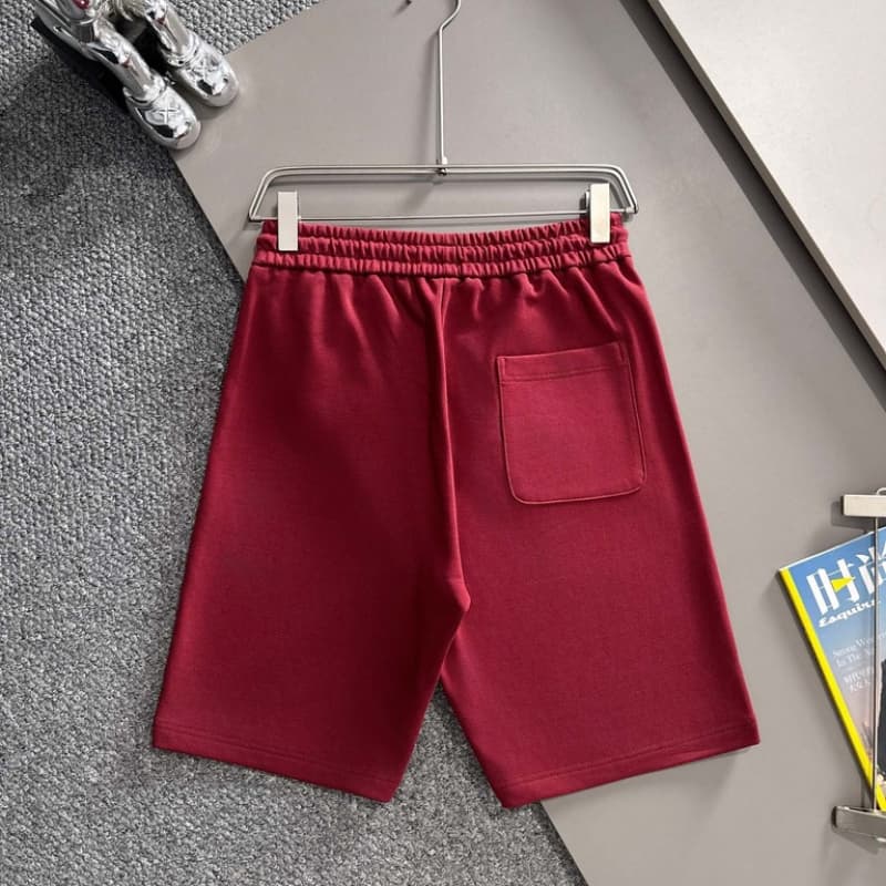 3D Shadow Knit Embroidered Shorts