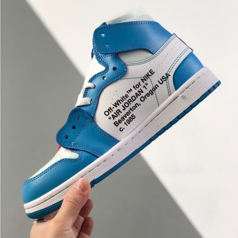 Classic blue sneakers