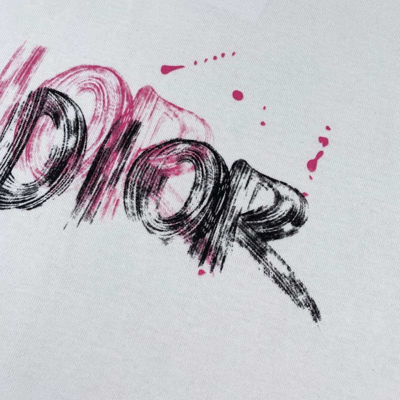 Classic All-Over Graffiti Print T-Shirt