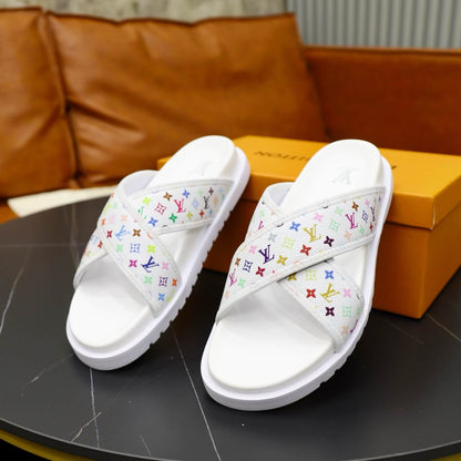 Colorful Jacquard Slippers