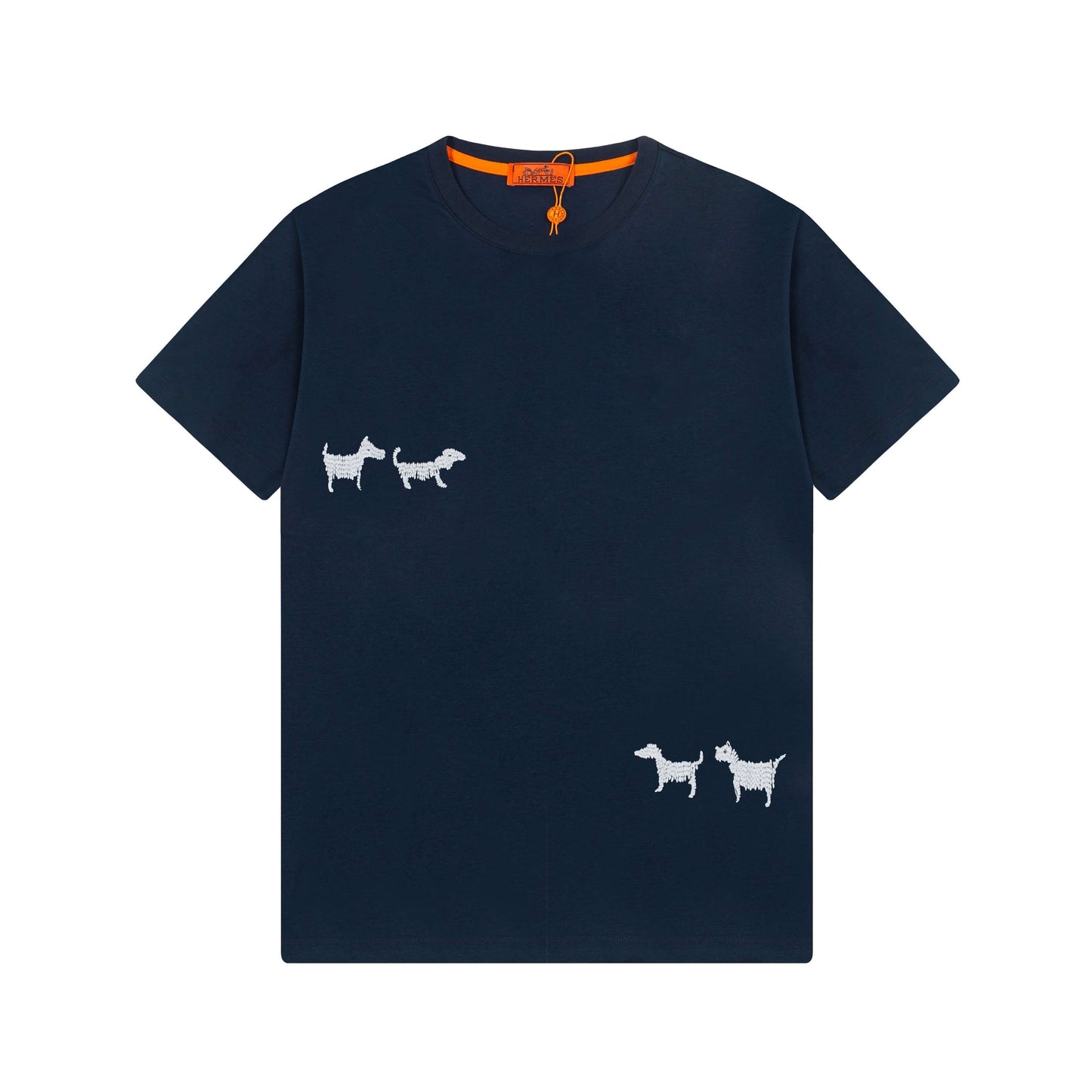 Dog Embroidery T Shirt