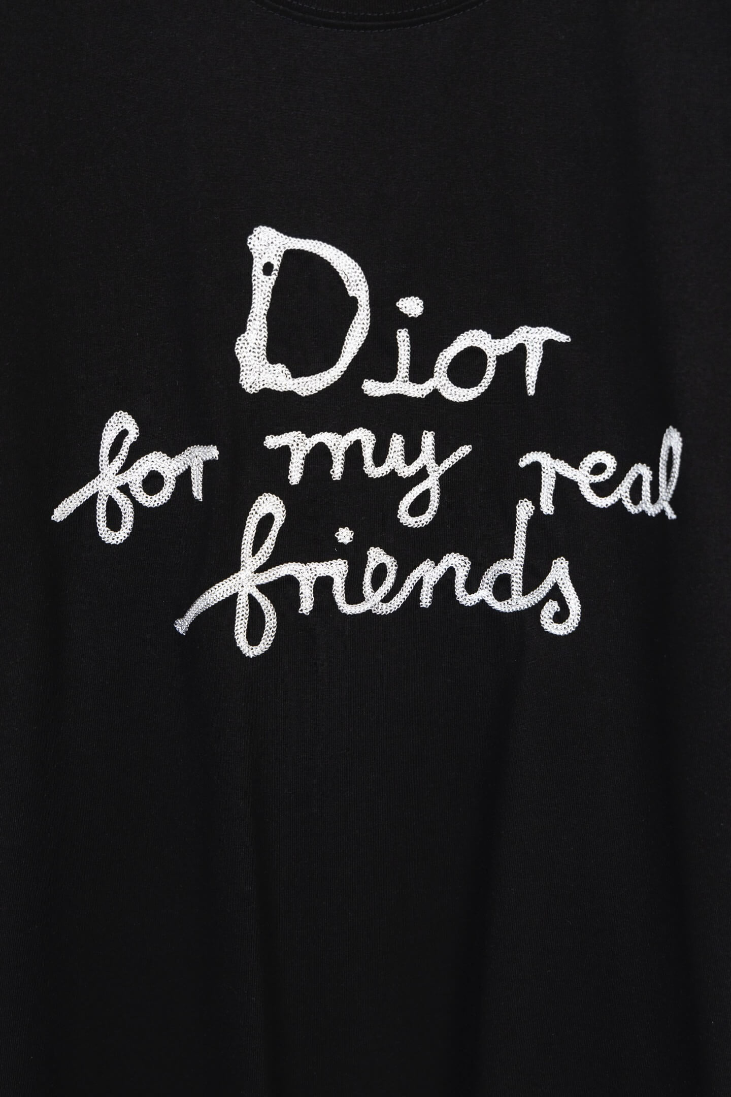 Letter Embroidery T Shirt