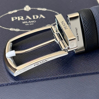 Minimalist Style Reversible Two-Tone Belt