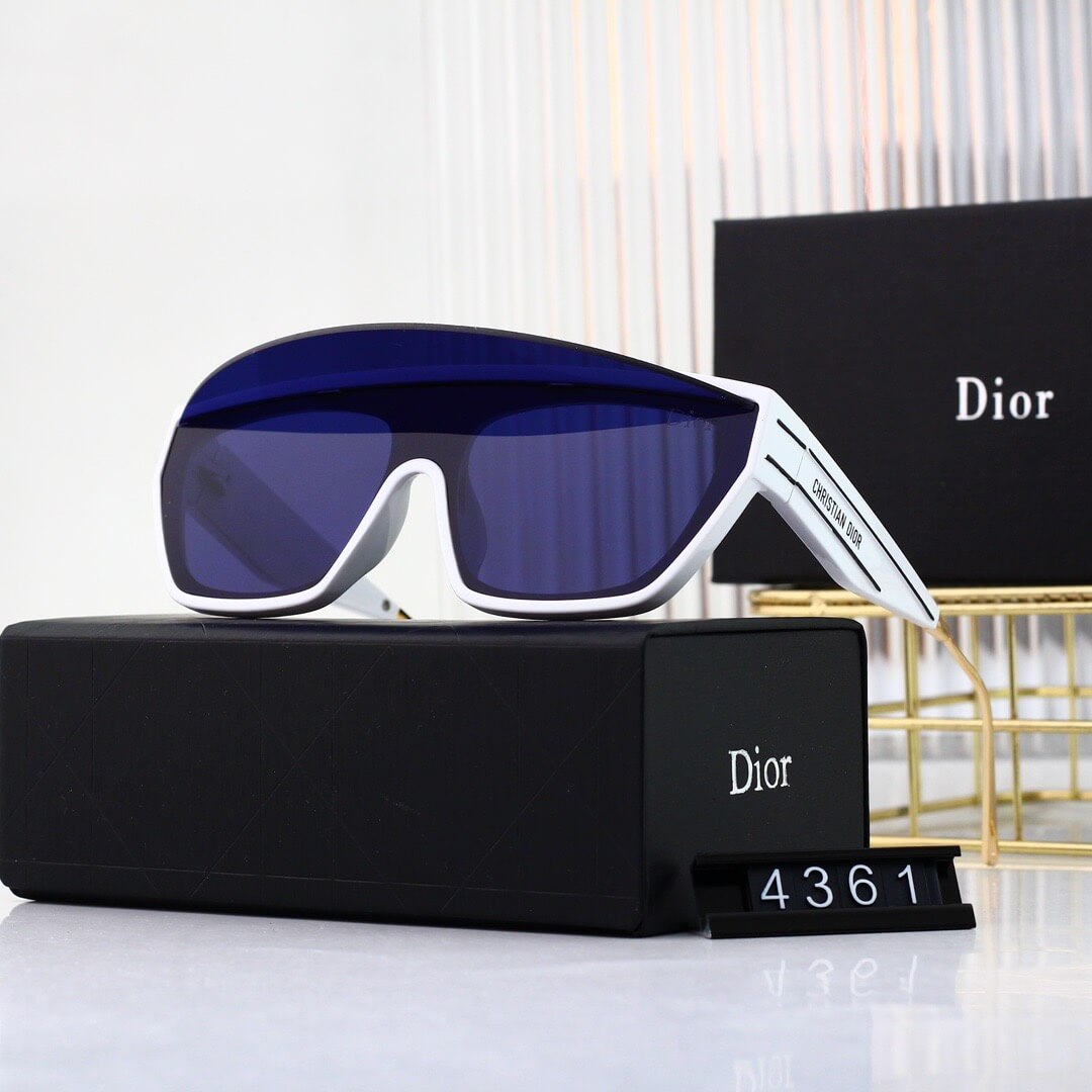 Designer One-Piece Frame Sunglasses