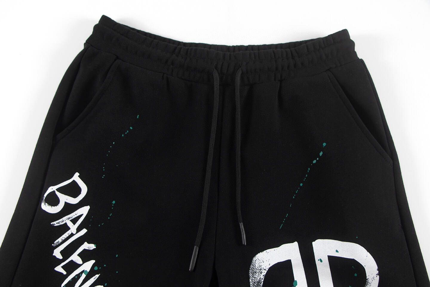 Splatter Print Shorts