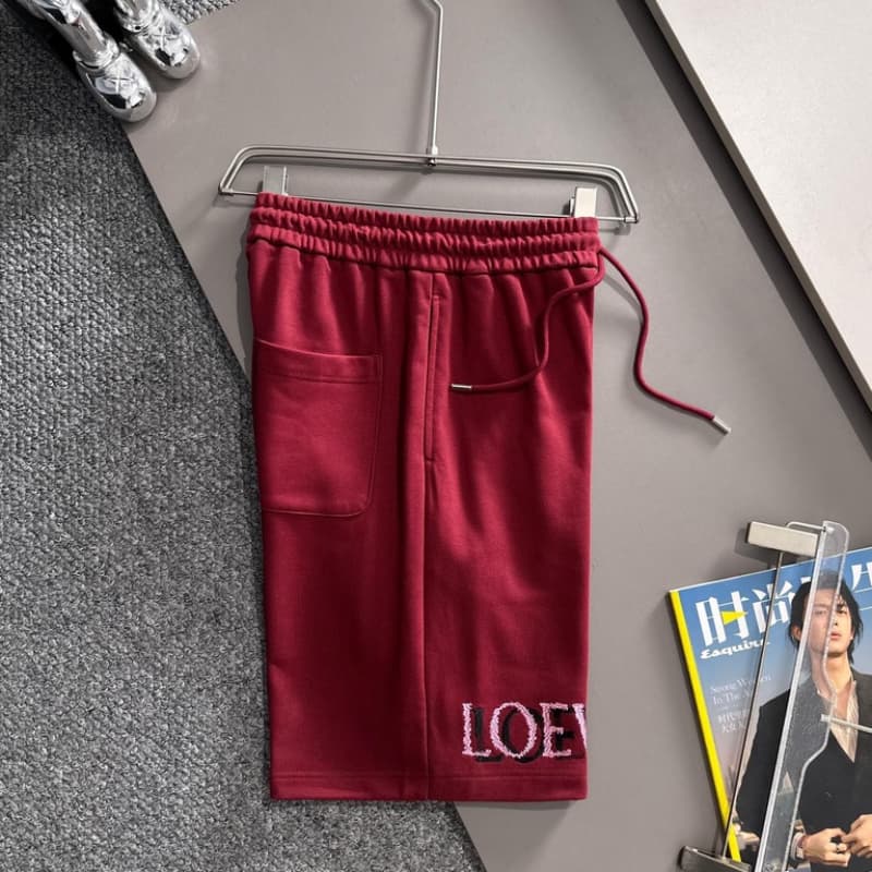 3D Shadow Knit Embroidered Shorts