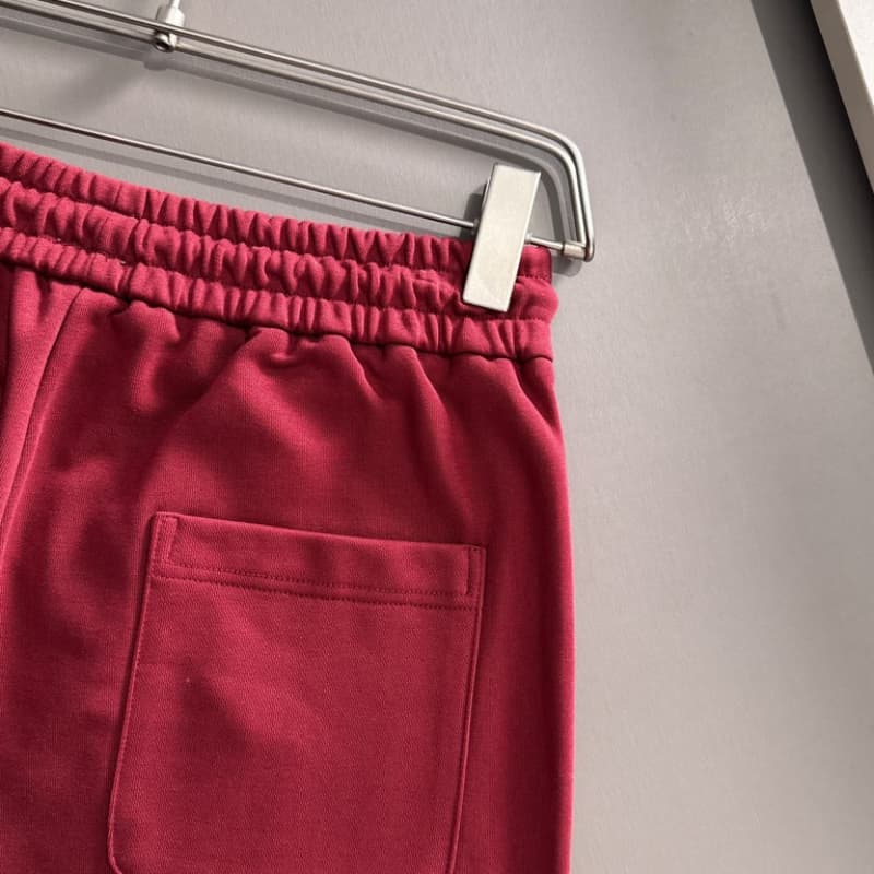 3D Shadow Knit Embroidered Shorts