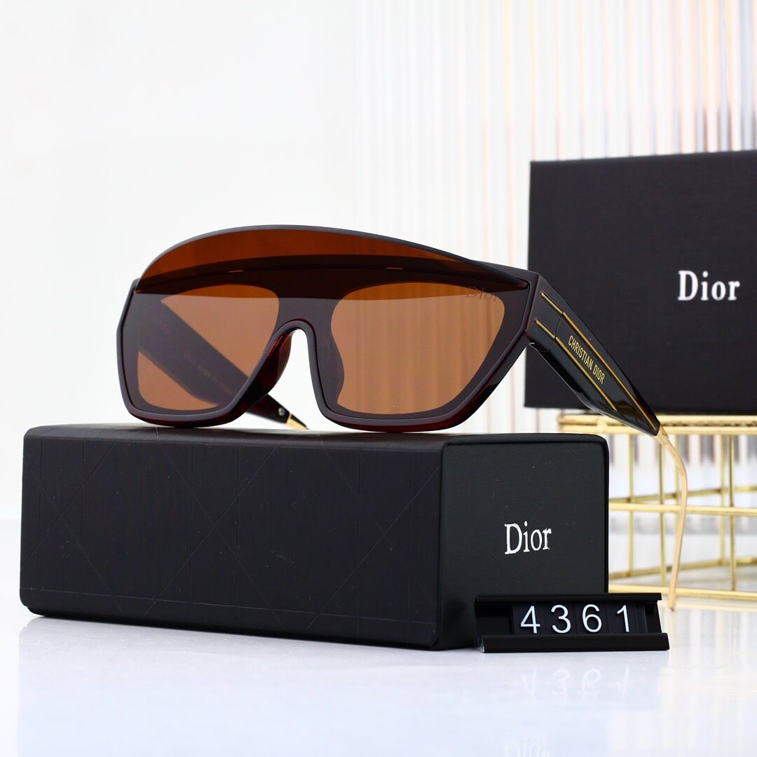 Designer One-Piece Frame Sunglasses