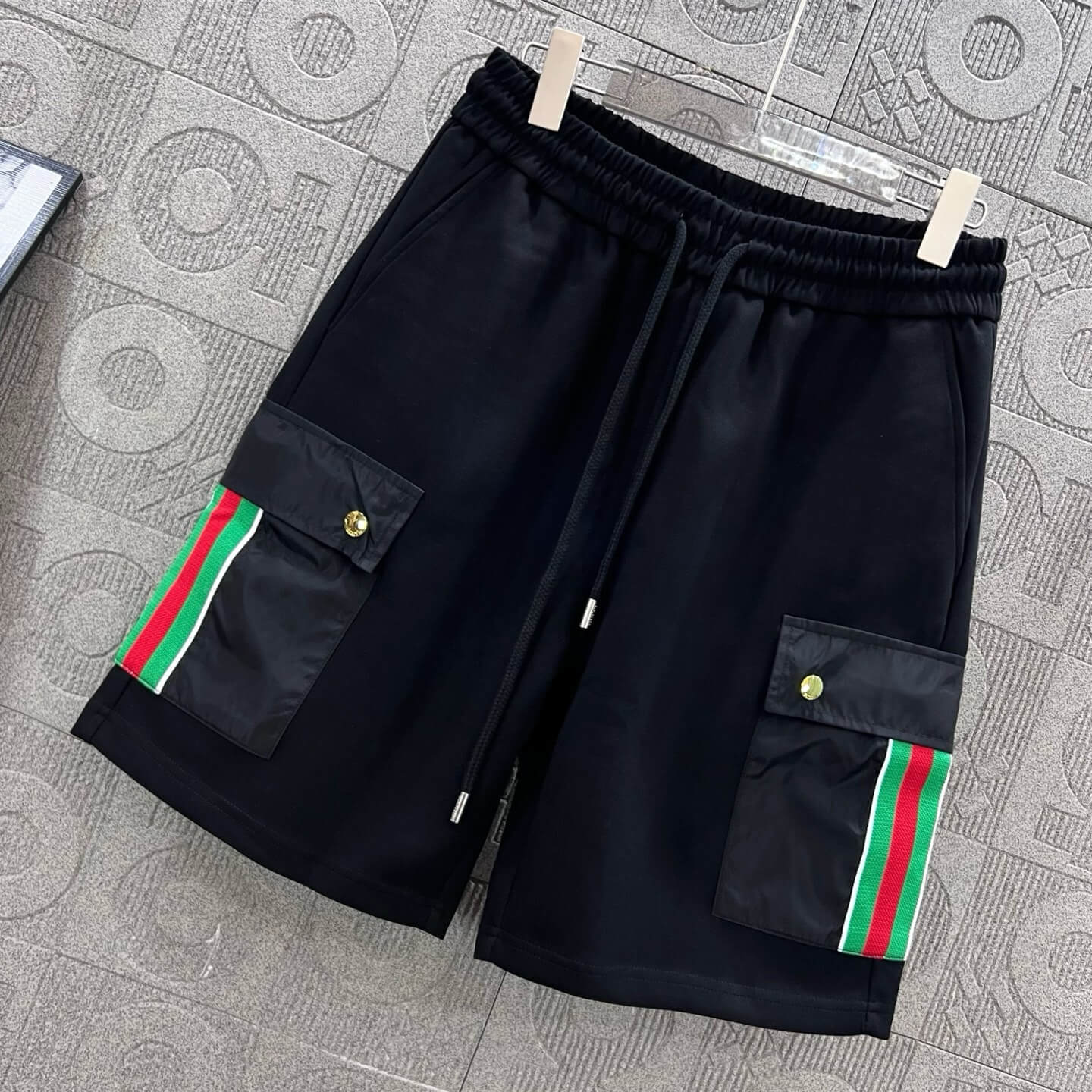 Utility Pocket Webbing Shorts