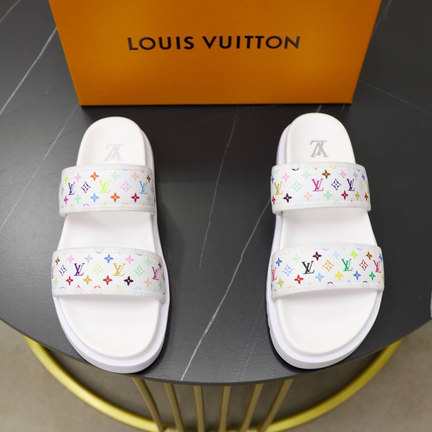 Casual Colorful Jacquard Slippers
