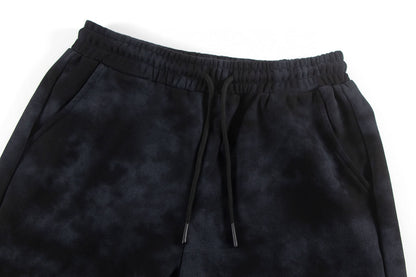 Rendered Embroidered Letter Shorts