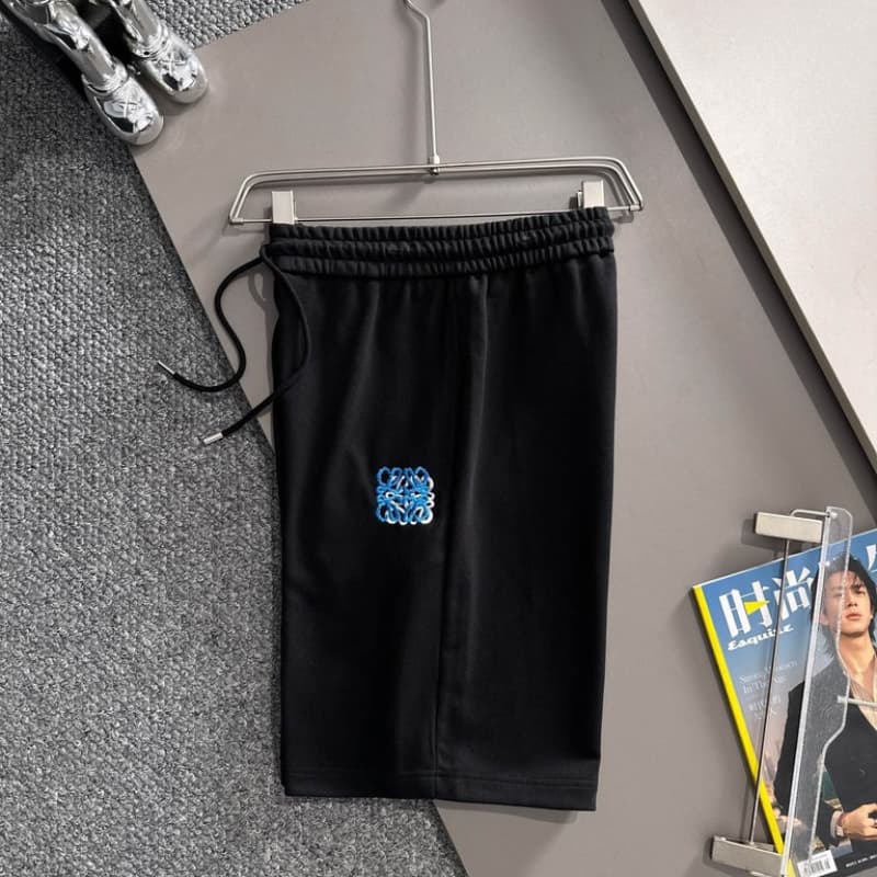 3D Shadow Knit Embroidered Shorts
