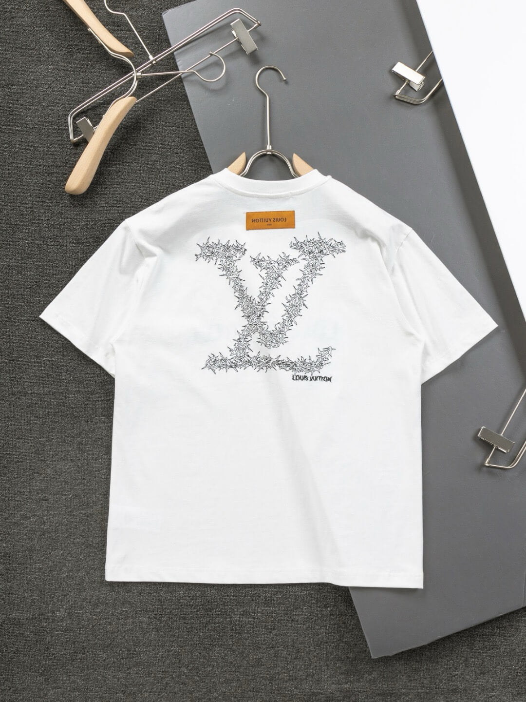Front and Back Embroidery T Shirt