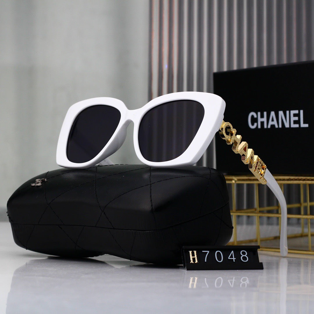 Trendy Hollow-Out Square-Round Sunglasses