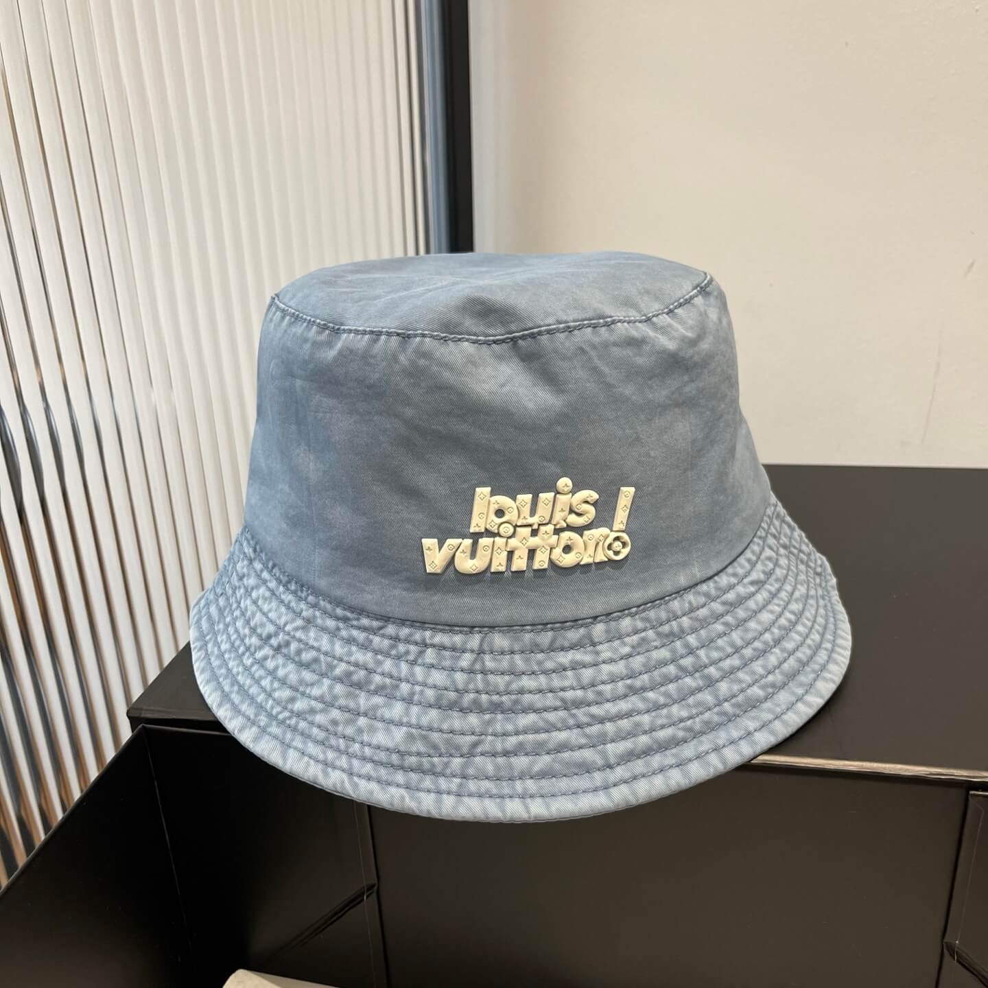 Minimalist Style Letter 3D Print Bucket Hat