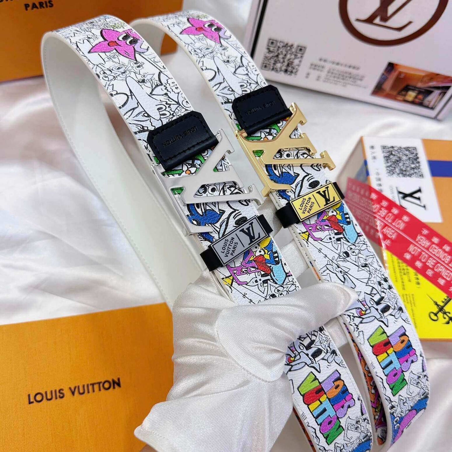 Street Style Graffiti Belt