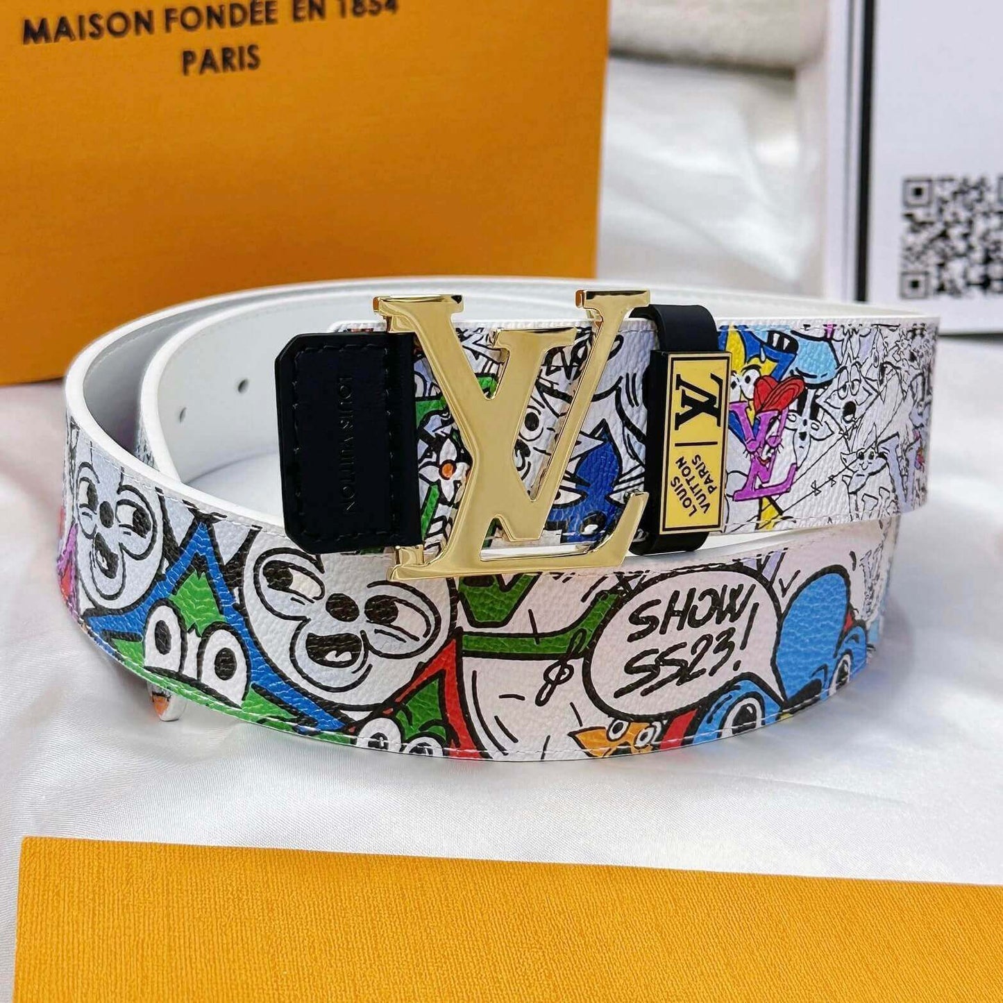 Street Style Graffiti Belt