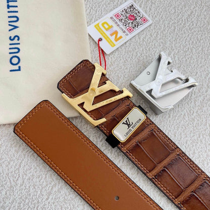 Classic Glossy Leather Belt