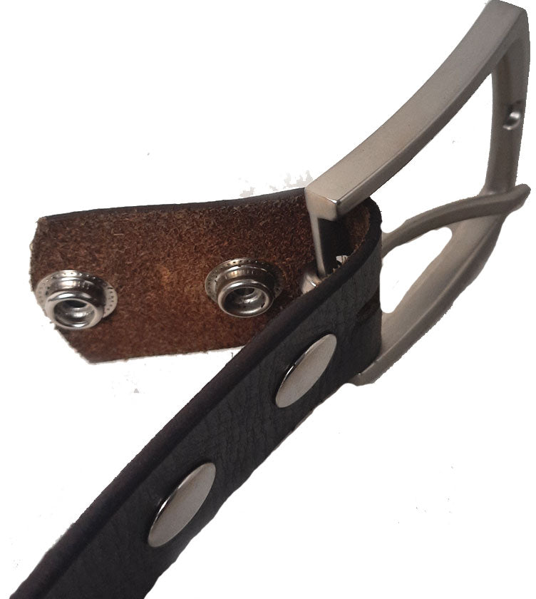 Men's Genuine Leather Plain Belt