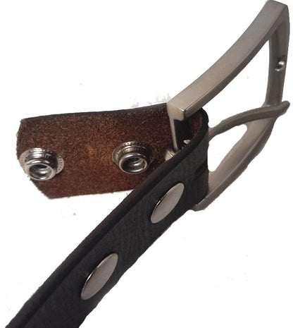 Men's Genuine Leather Plain Belt
