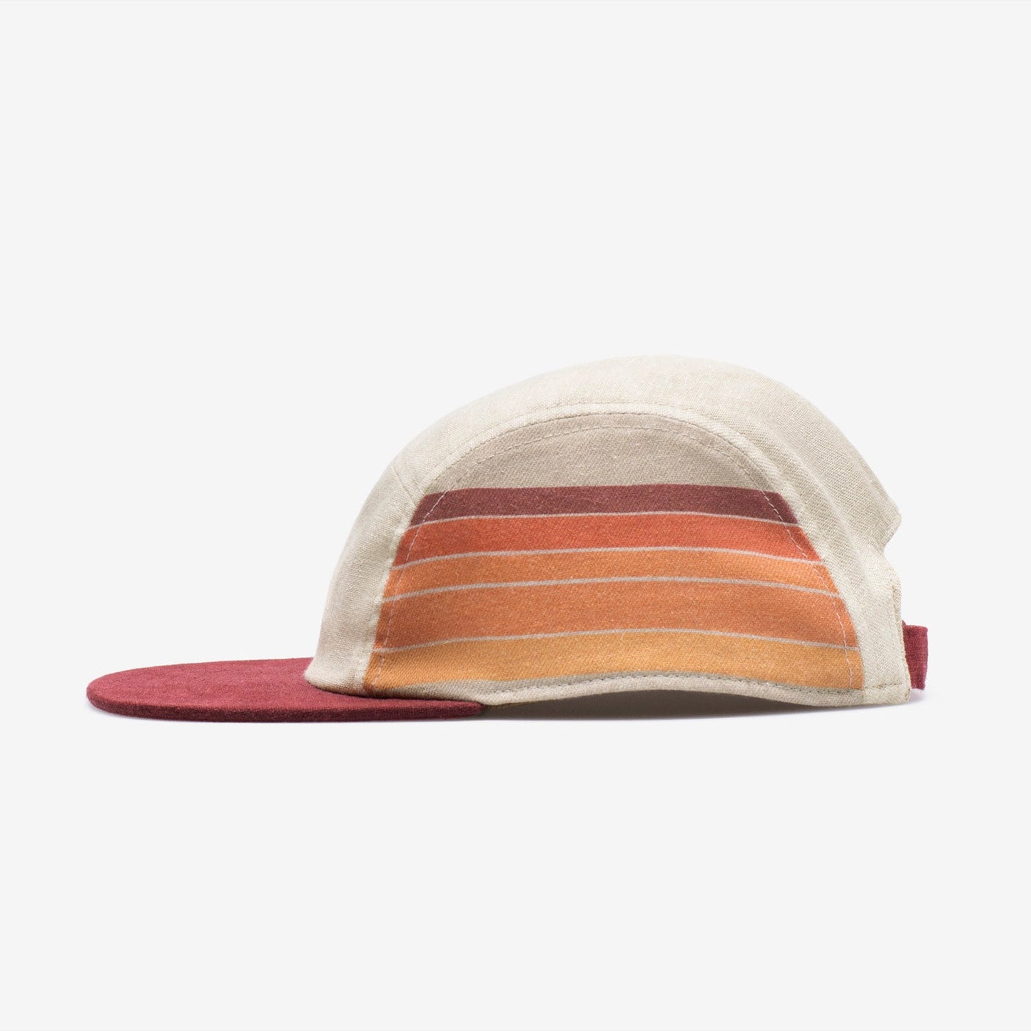 Retro Stripes Burgundy
