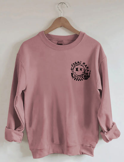 Somebody's Feral Mama Sweatshirt