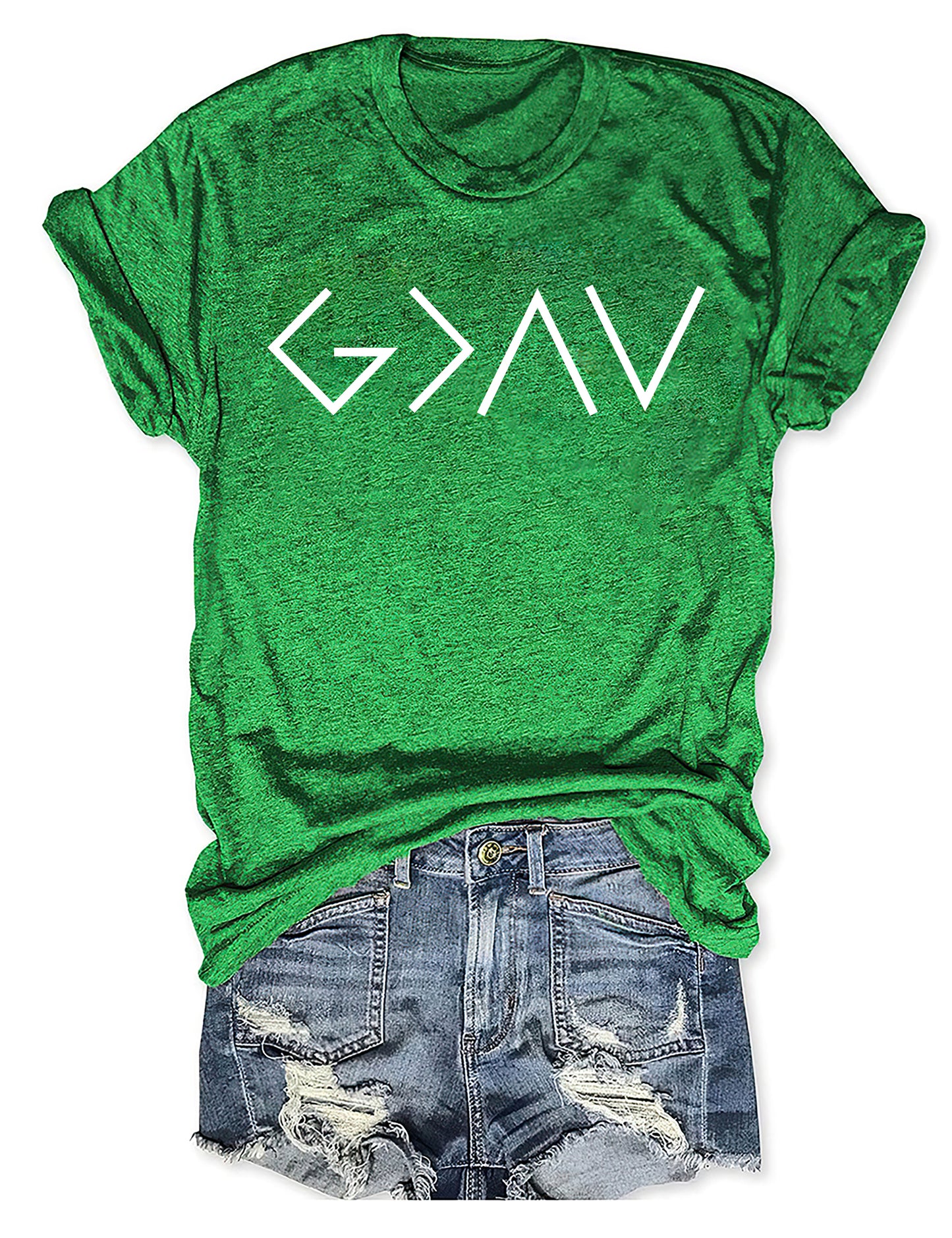 God is Greater Than the Highs and Lows T-shirt