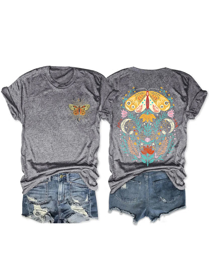Celestial Moth Butterfly T-shirt