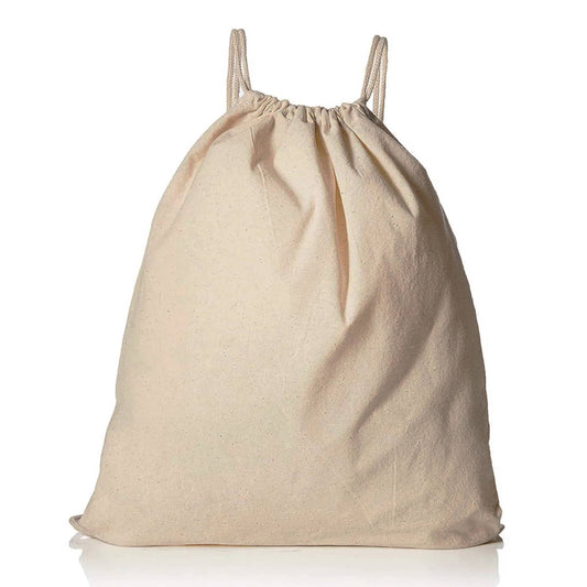 Organic Cotton Canvas Drawstring Bags / Backpacks - OR18