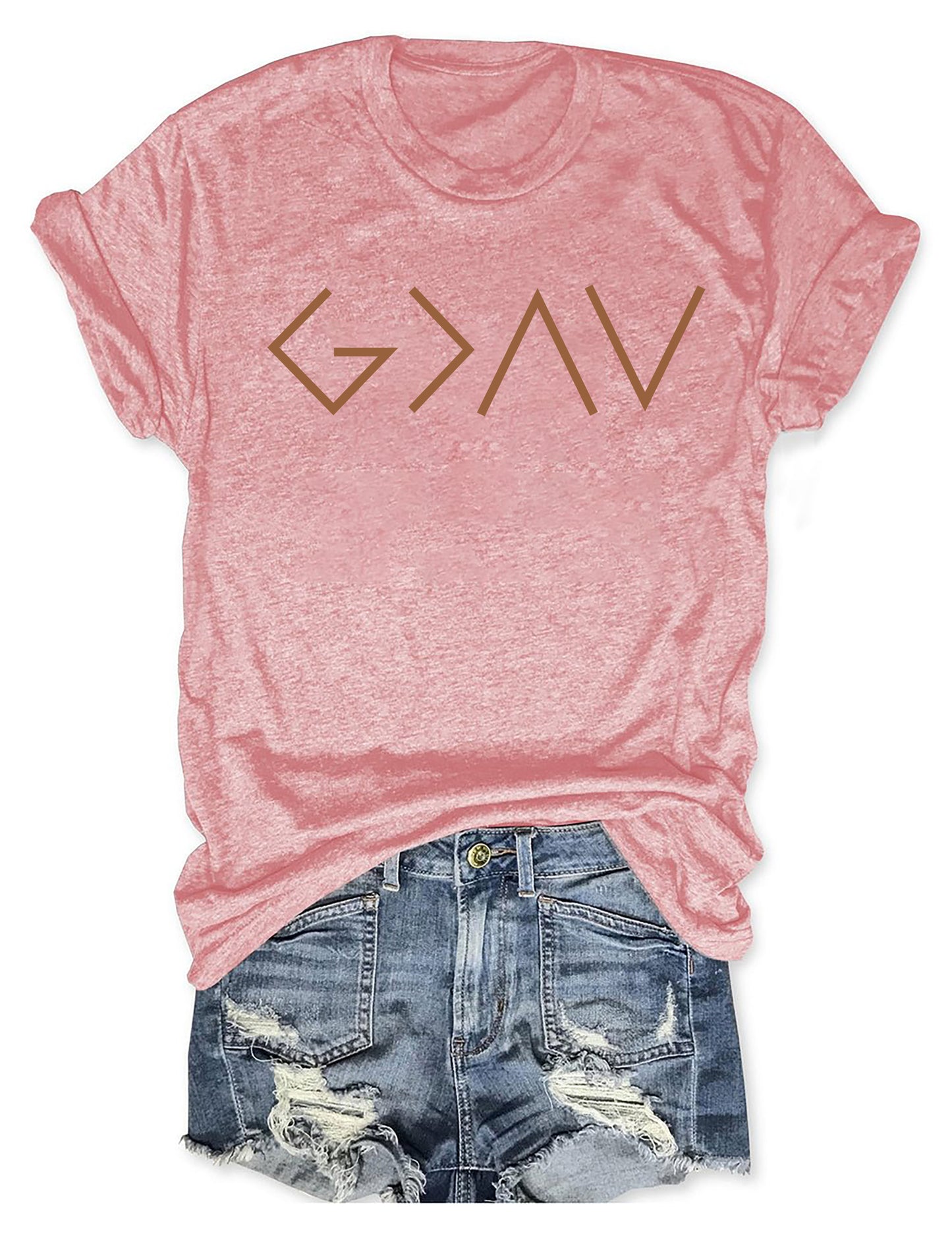 God is Greater Than the Highs and Lows T-shirt