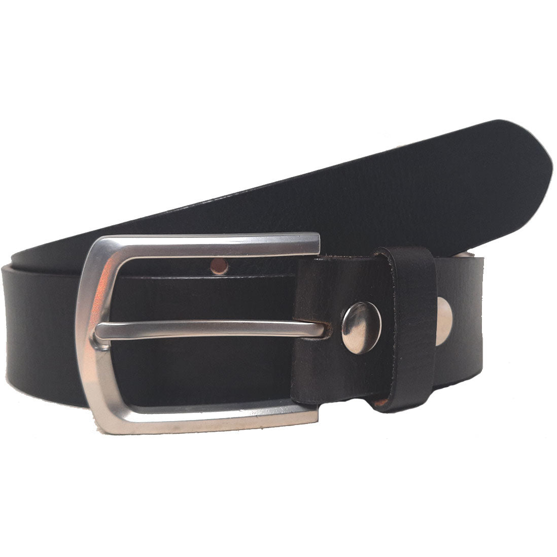 Men's Genuine Leather Plain Belt