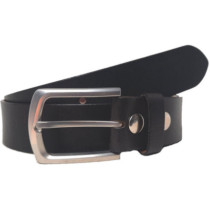 Men's Genuine Leather Plain Belt