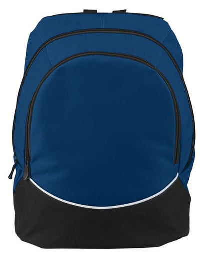 Tri-Color Polyester School Backpack