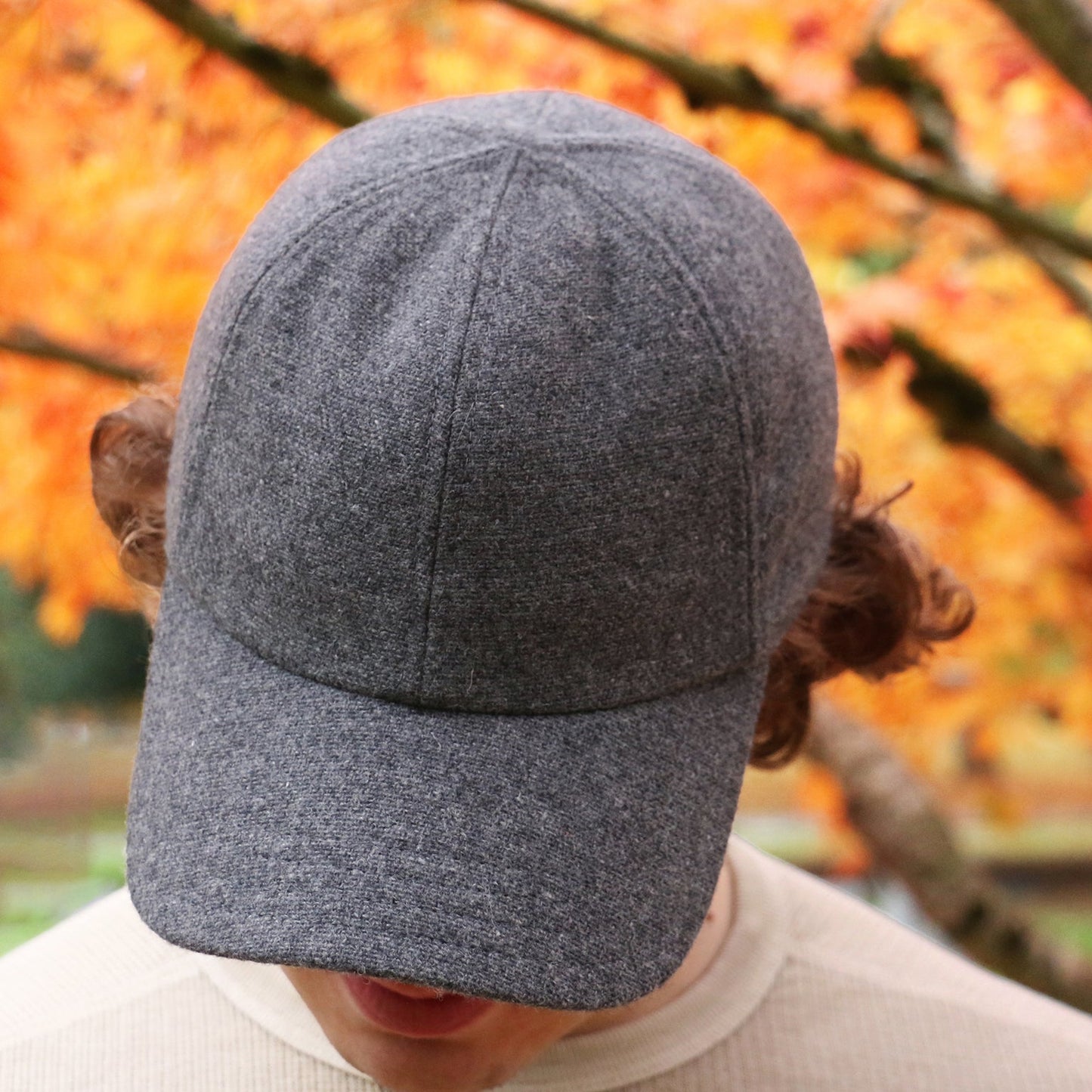 Brushed Grey Wool