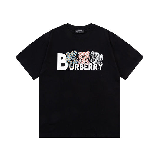 Three Little Bears Print T Shirt