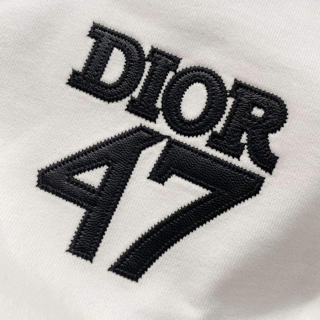 Number 47 Embroidery Sweatshirt