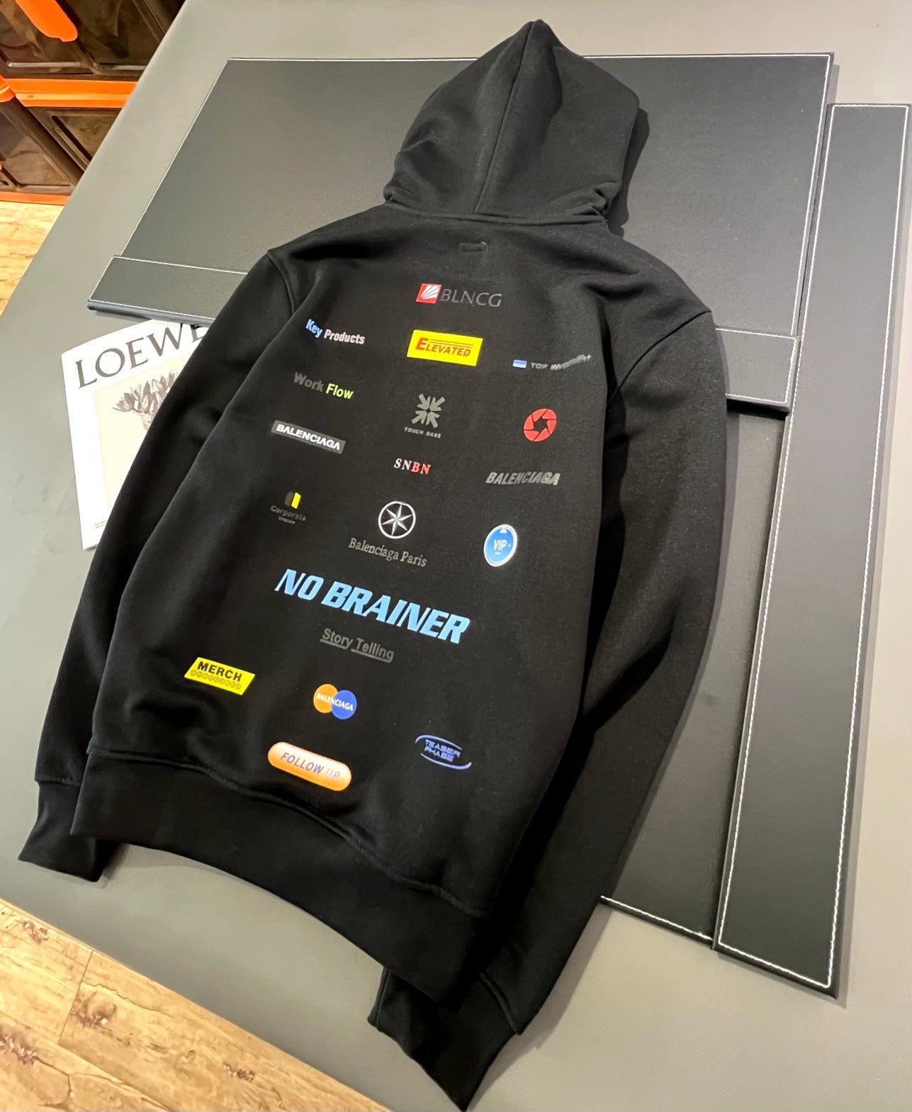 Full Back Graphic Design Hoodie