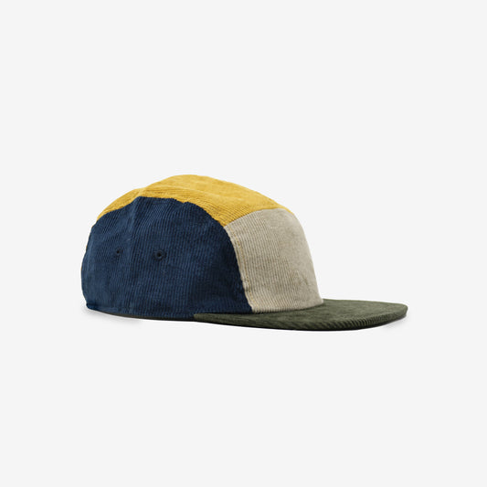 Corduroy Color Block with Yellow